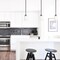 Designers Fountain Bronson 60 Watt 1 Light Matte Black Mini-Pendant with Frosted Glass Shade D278M-5P-MB - alternate 2